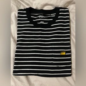 UNIQLO Basquiat Striped Tee, Size M (Mens)